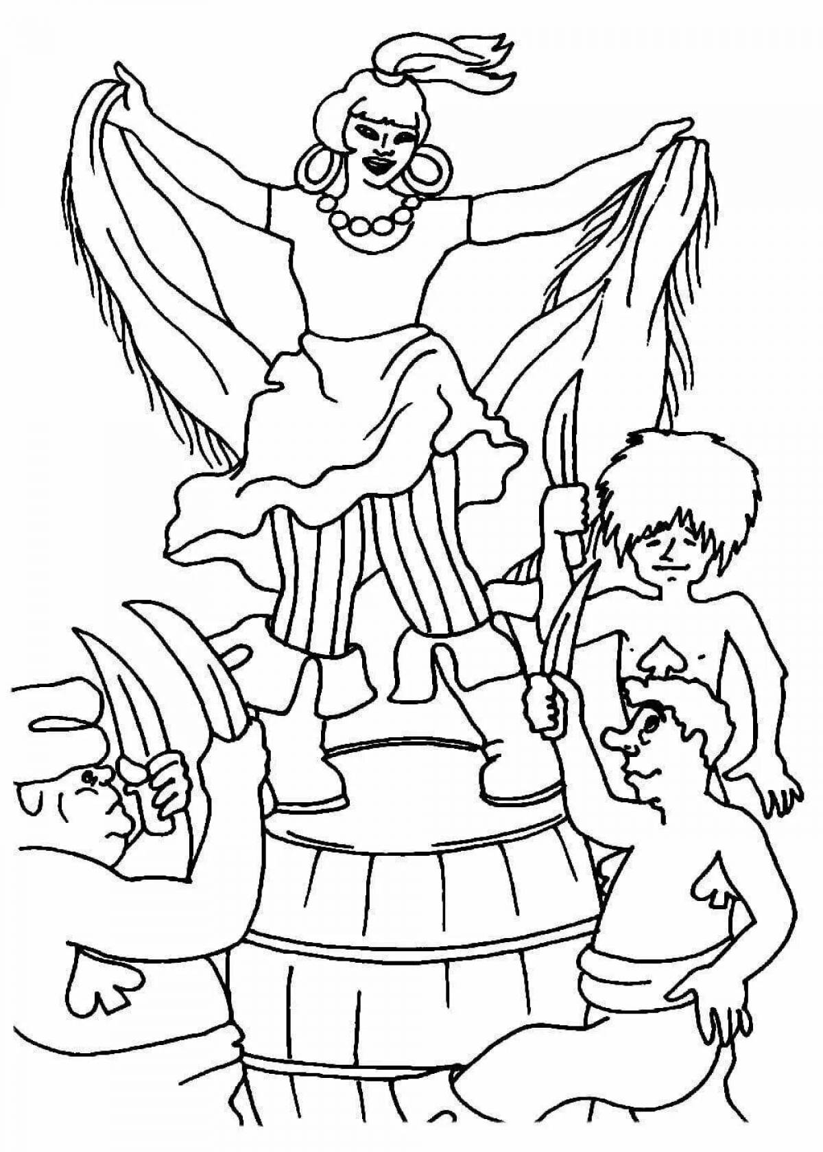 The glowing Bremen Town Musicians