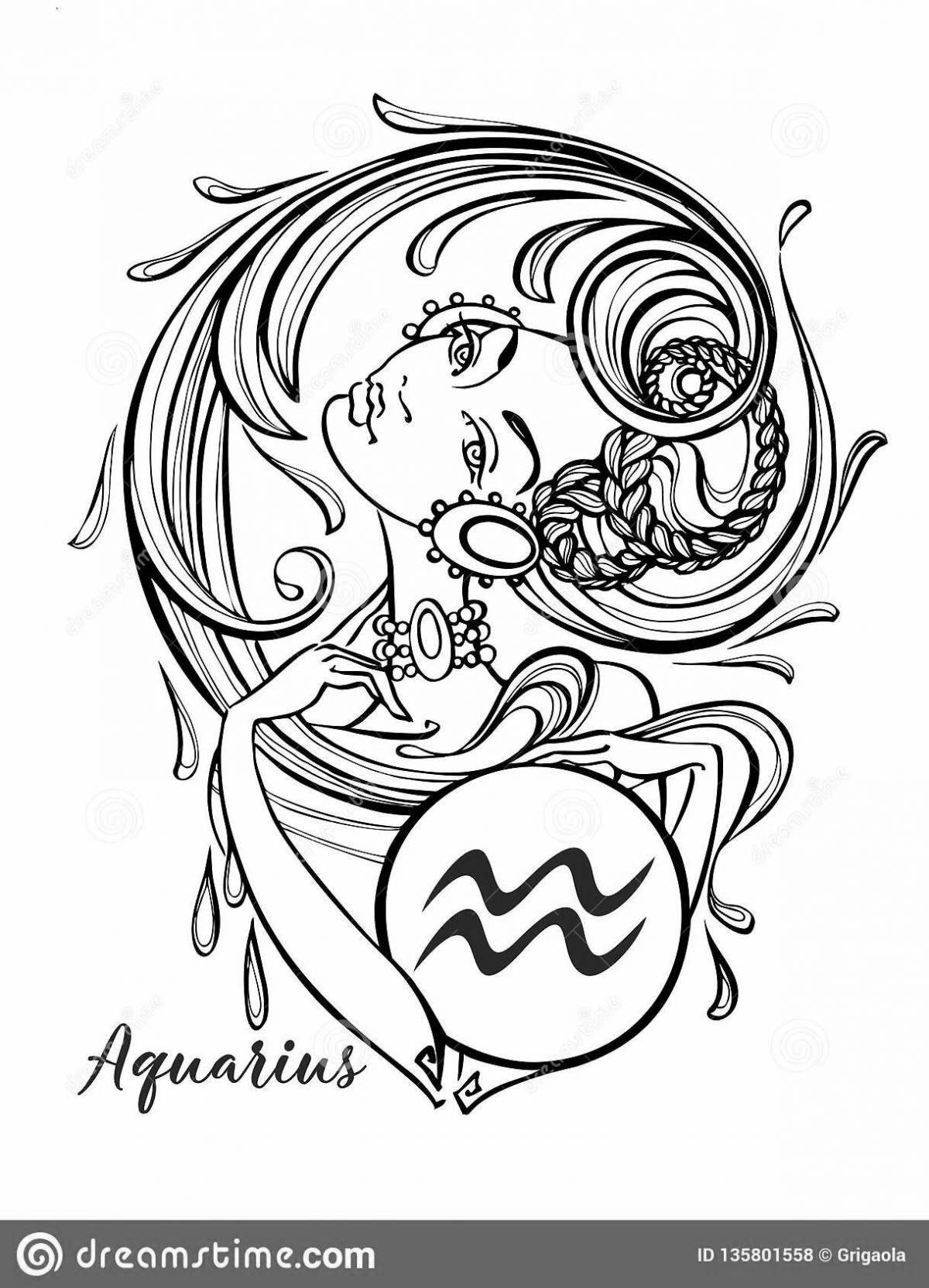 Aquarius zodiac sign #1