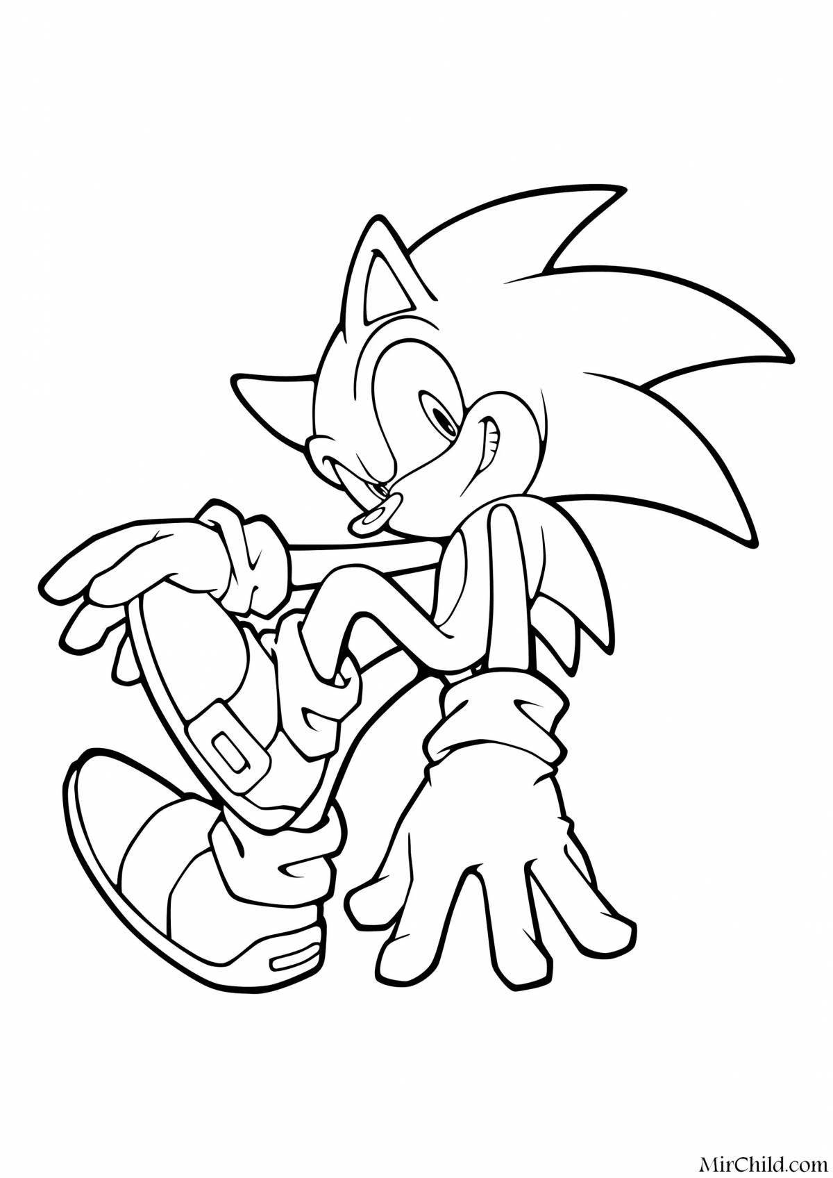 Super sonic.exe live coloring