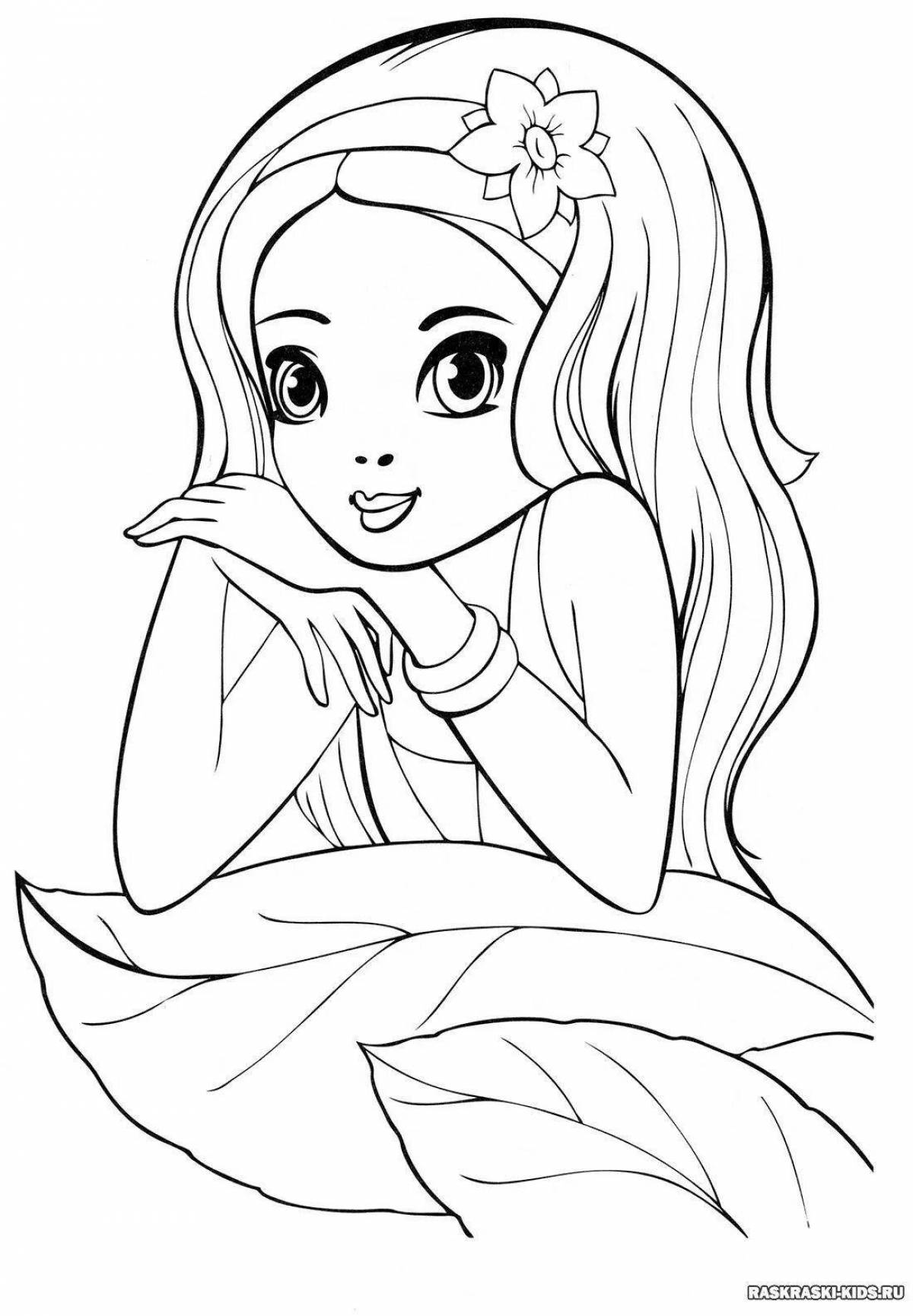 Coloring pages for girls 7 8