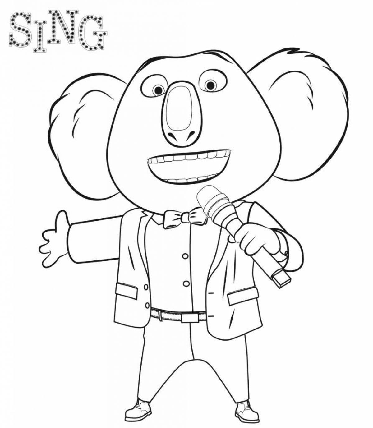 Coloring book funny song 2