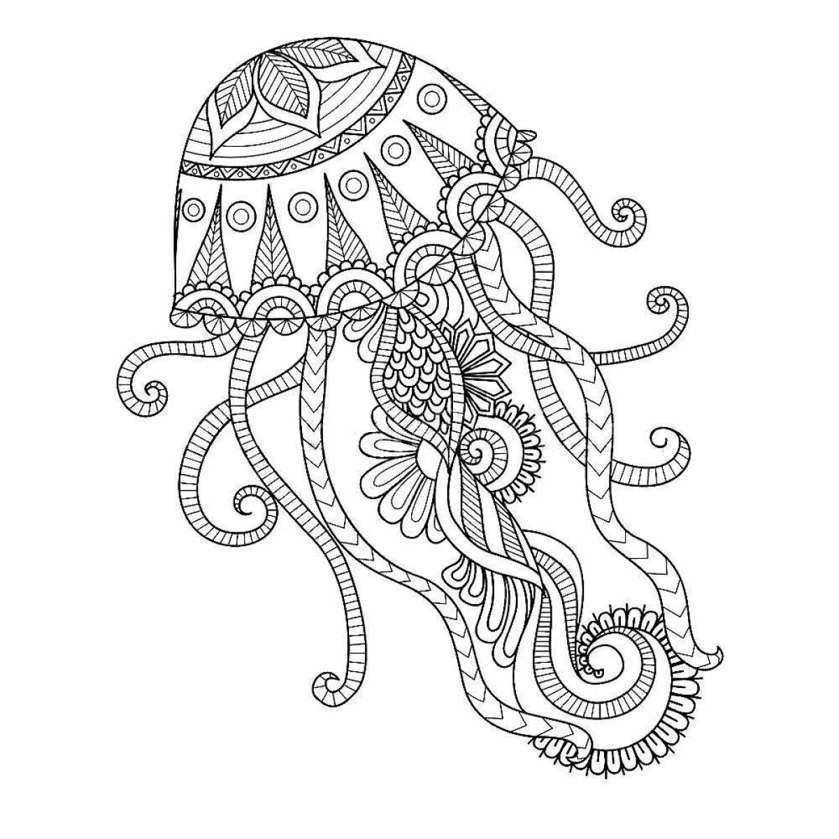 Mandala Elephant Head coloring book: 10 coloring pages