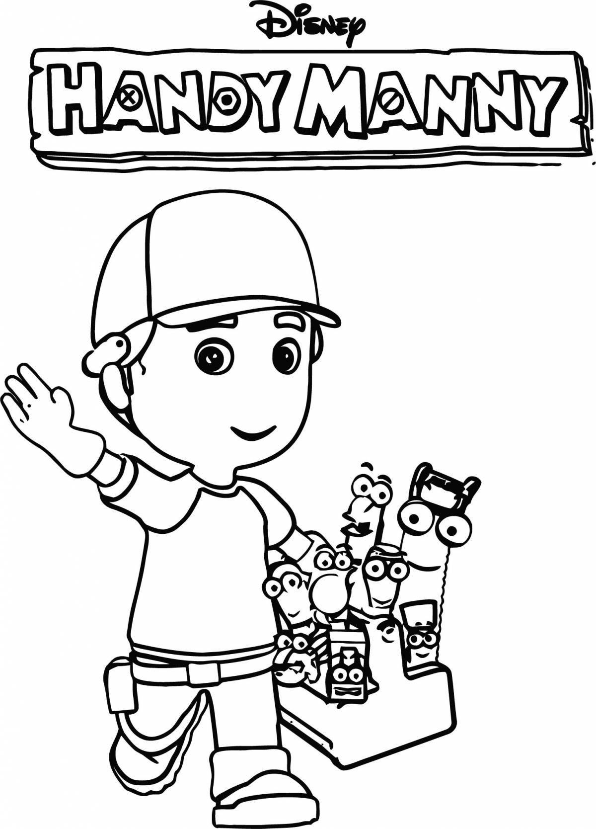 Exciting cog coloring page