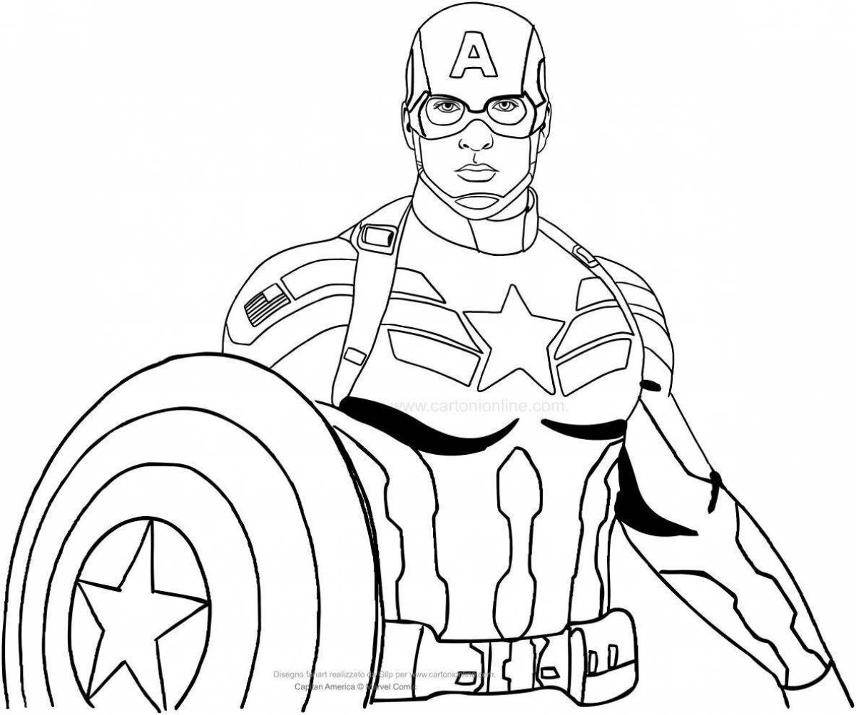 Captain america in good quality #1