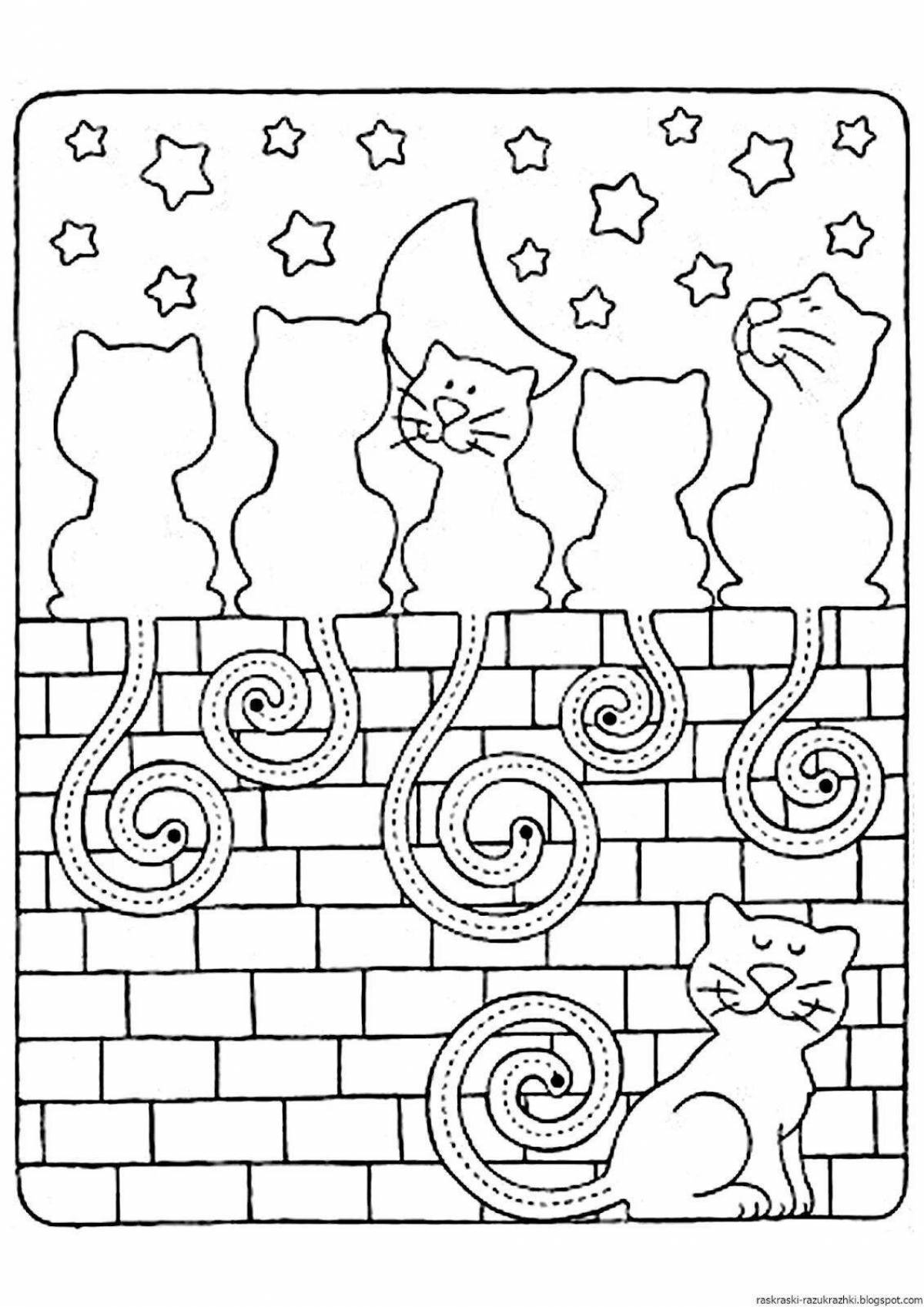 Photo For the development of fine motor skills in children 6 7 years old #17