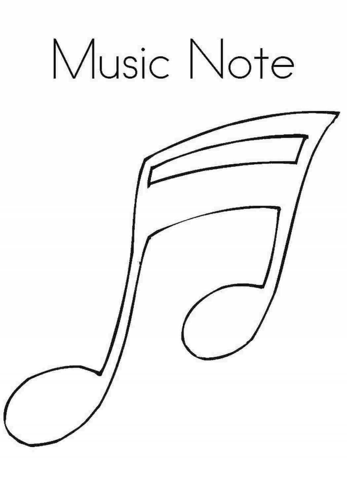 Merry music coloring book