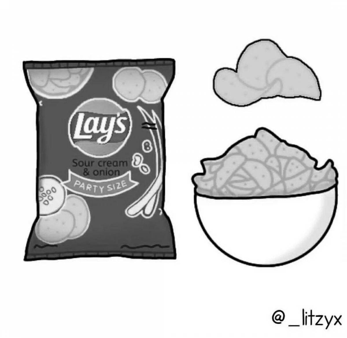 Photo Fine lace coloring page