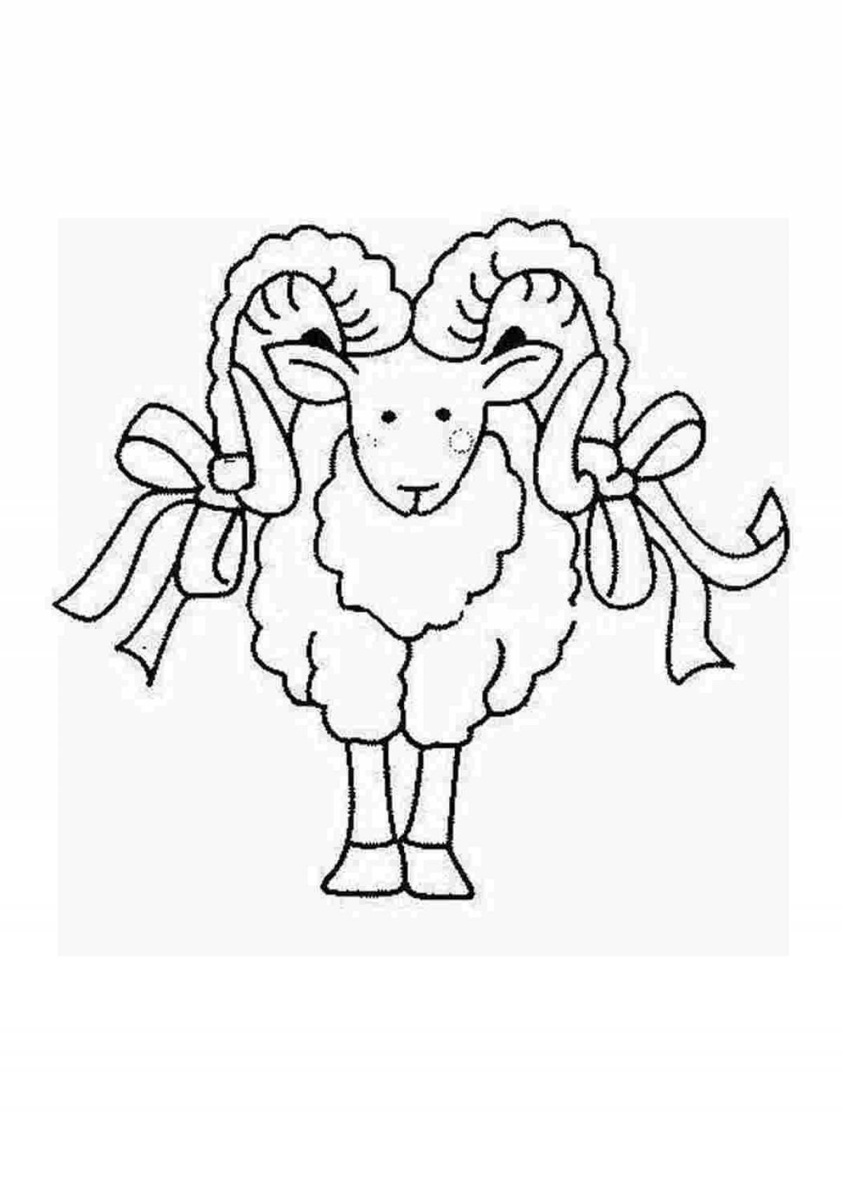 Coloring book brave ram