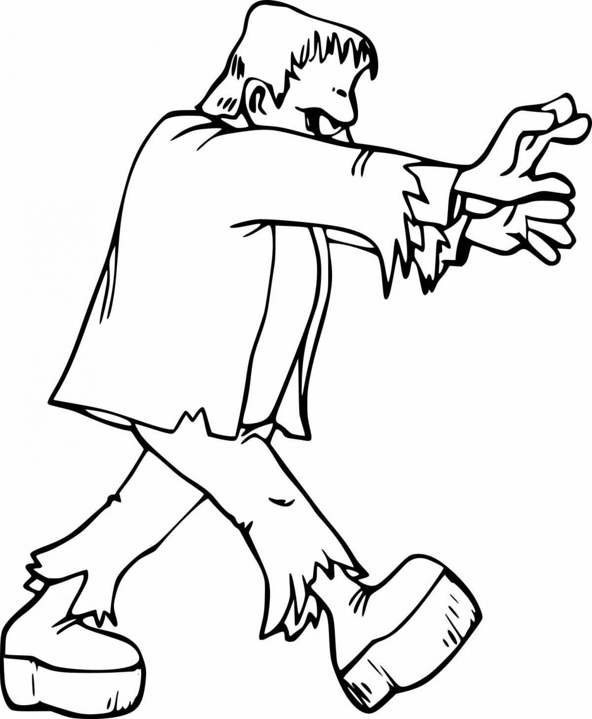 Photo Coloring sunny bum