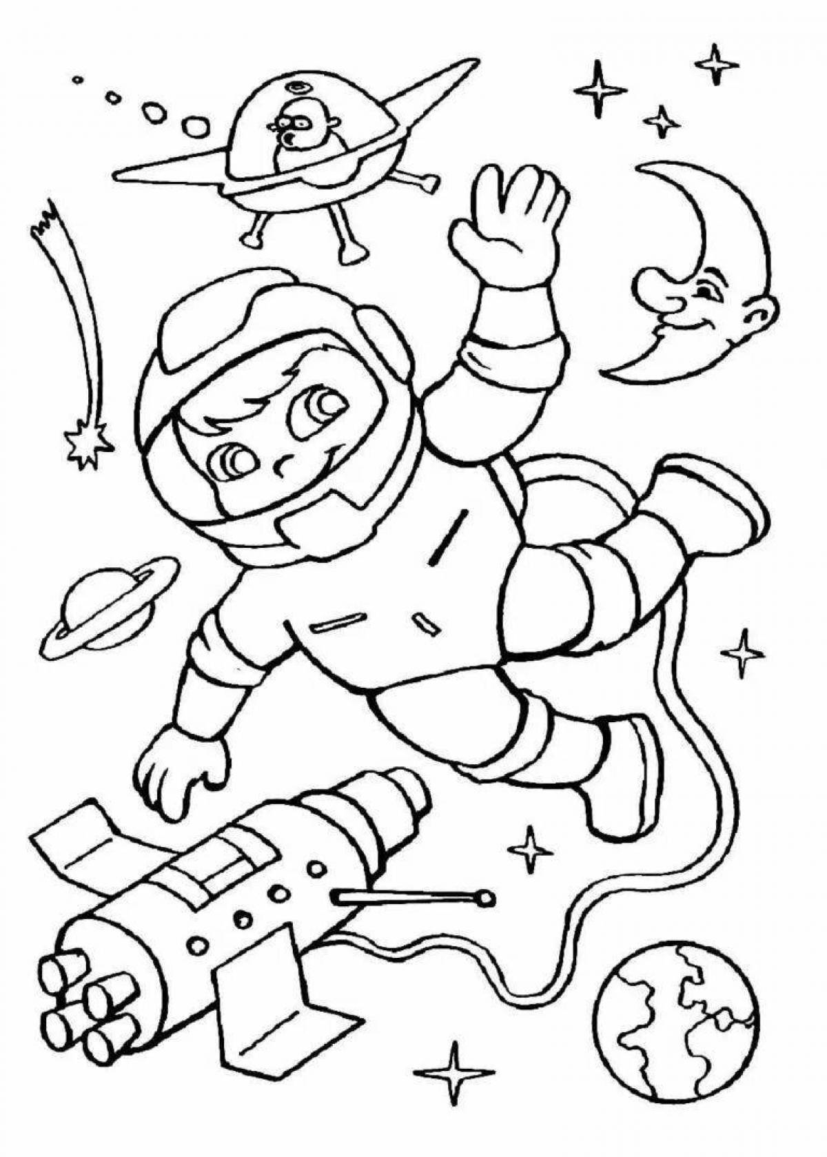 Glowing Gorish coloring page