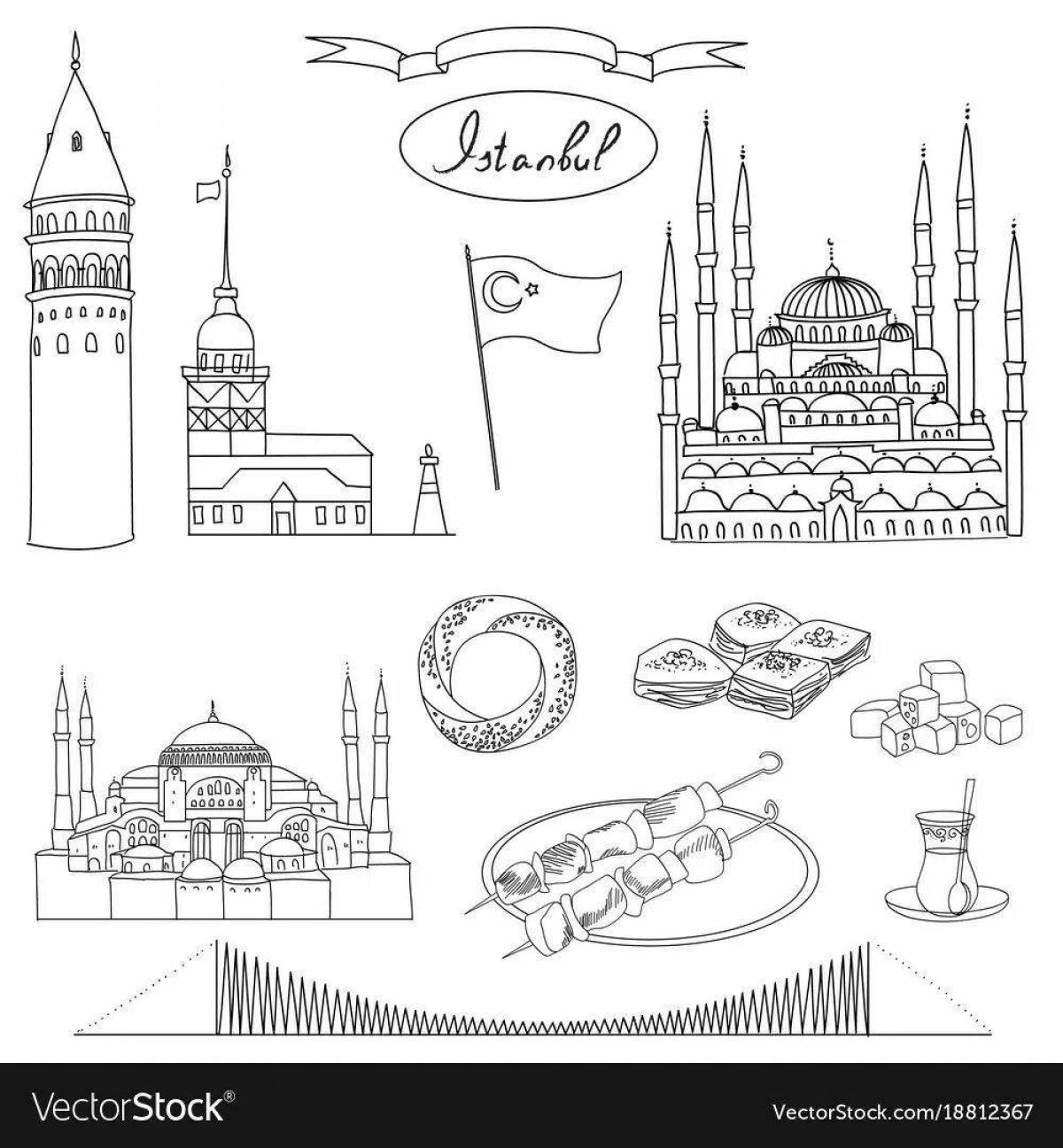 Coloring grand istanbul