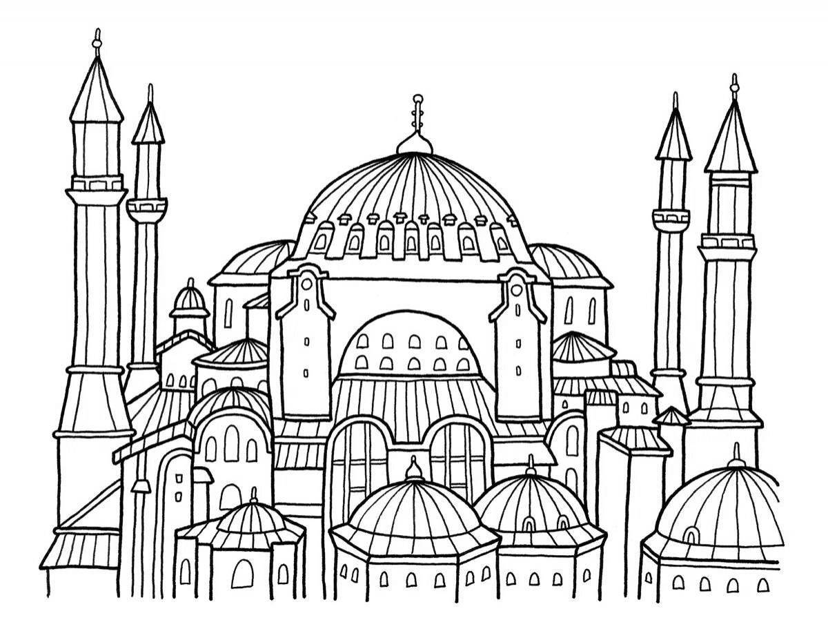 Coloring exotic istanbul
