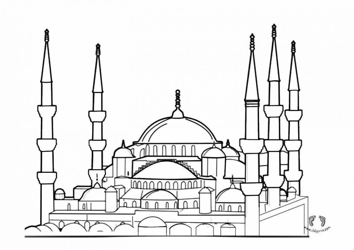Coloring mystical istanbul