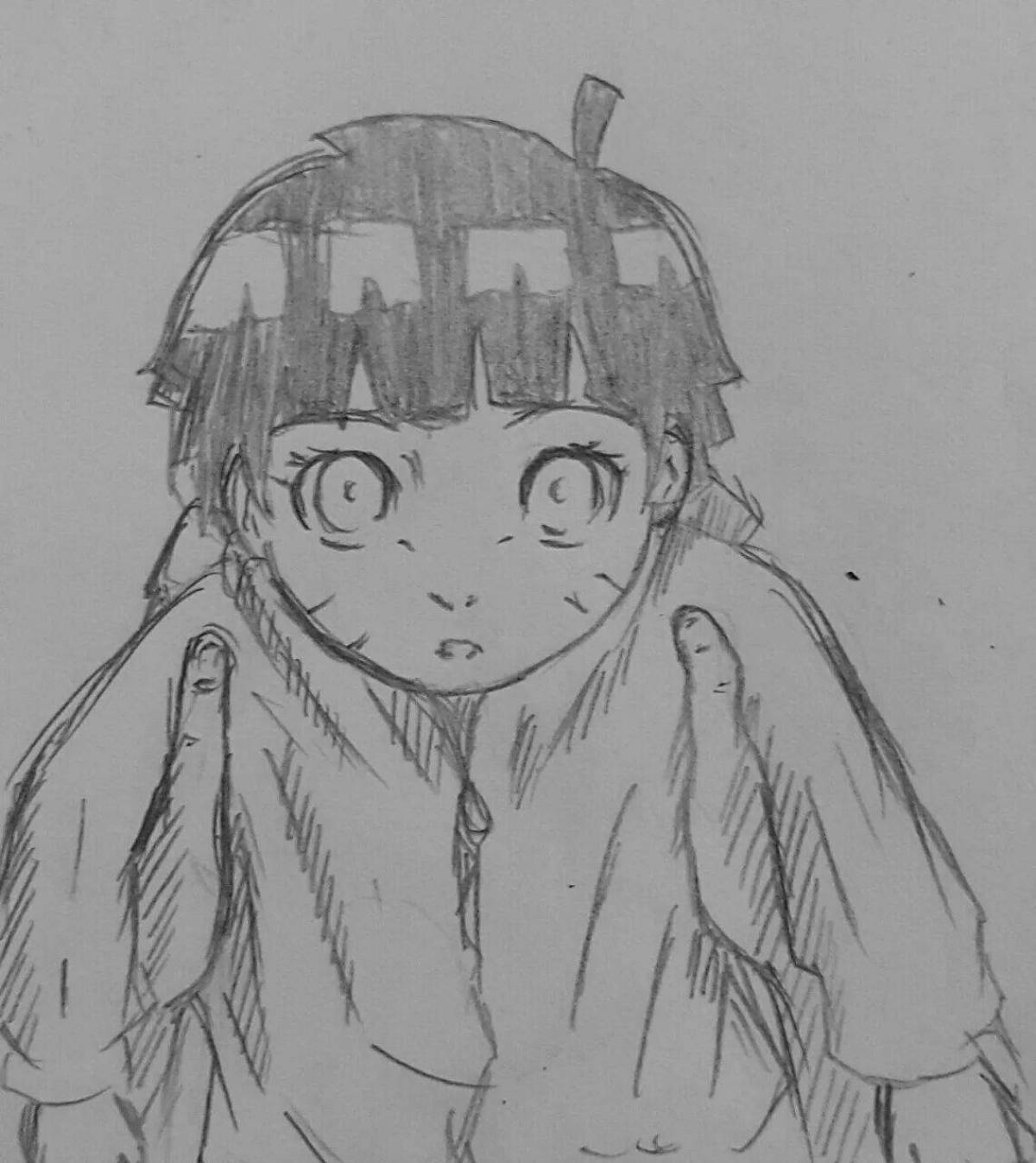 Photo Himawari animated coloring page