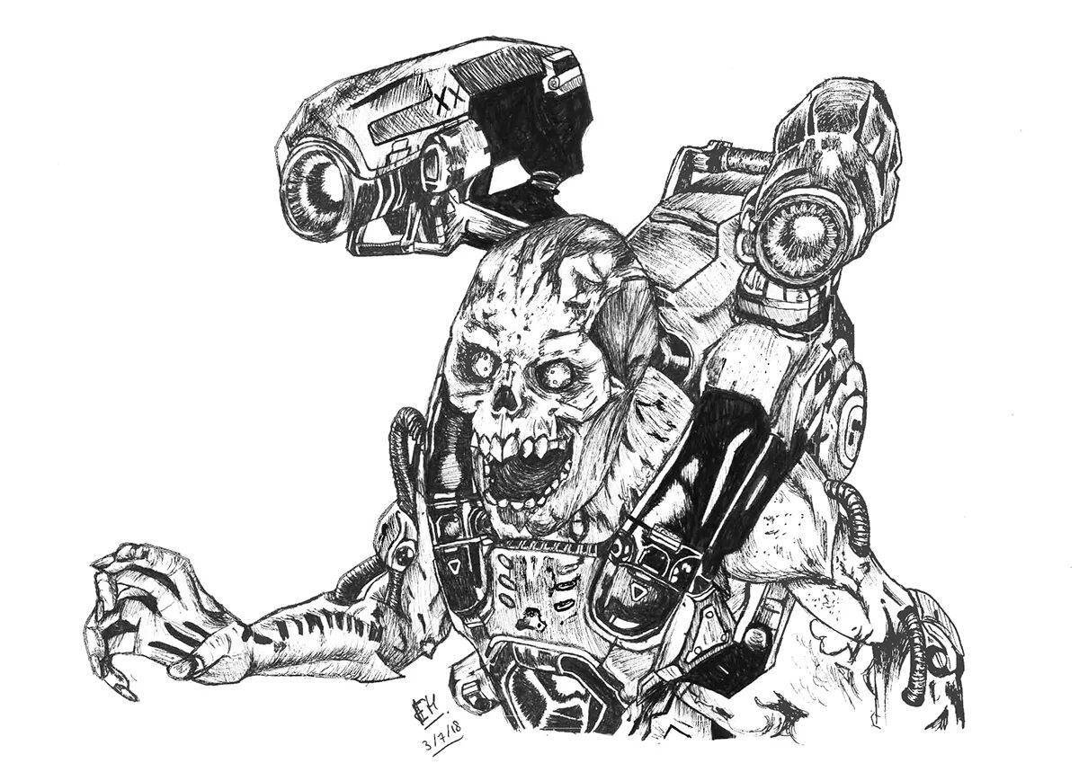 Joyful coloring doom