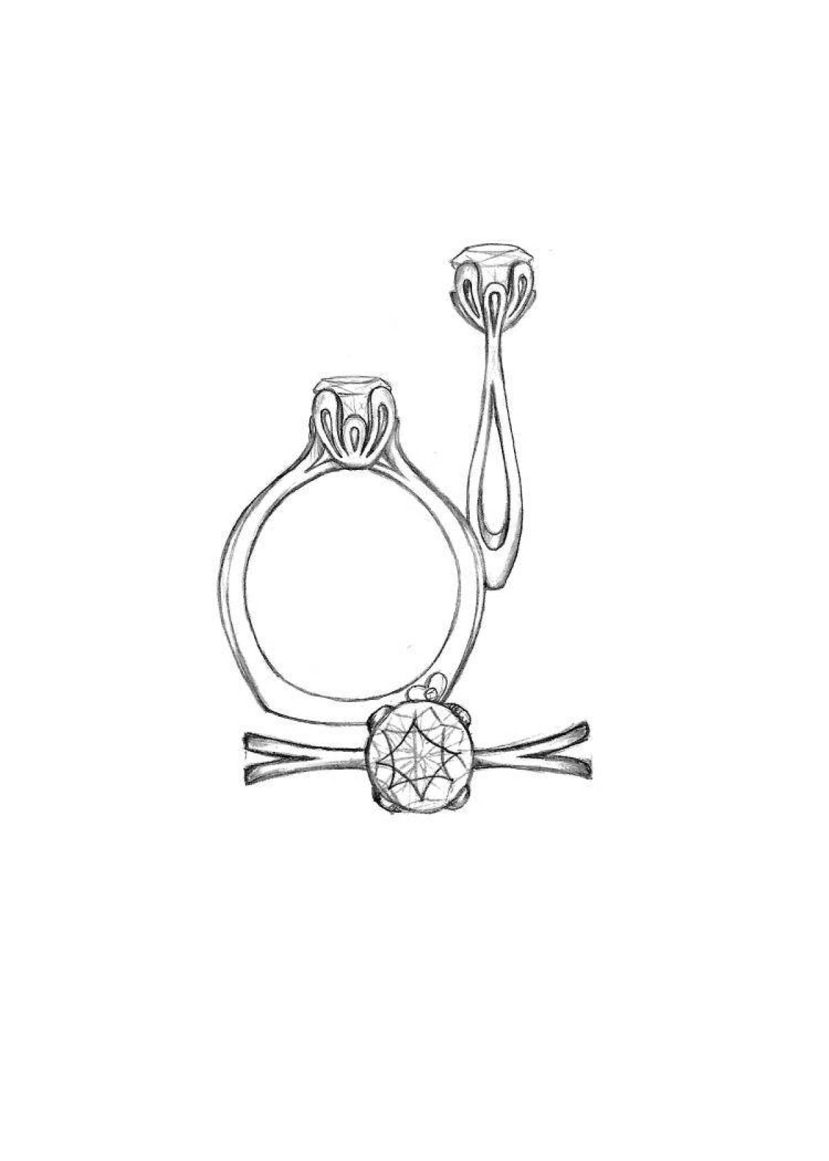 Jeweler Ornate Coloring Page