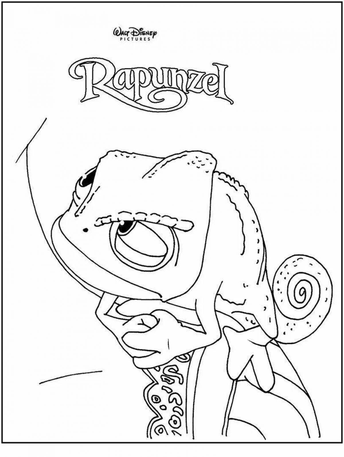 Charming pascal coloring book