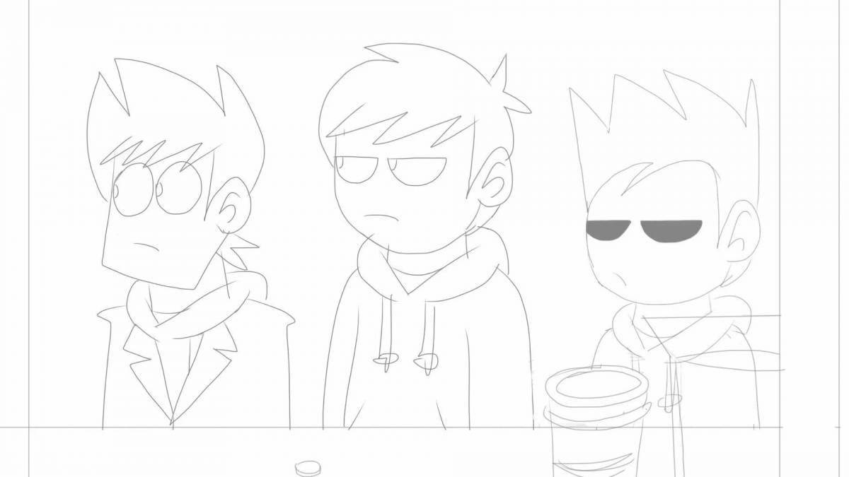 Colorful coloring eddsworld