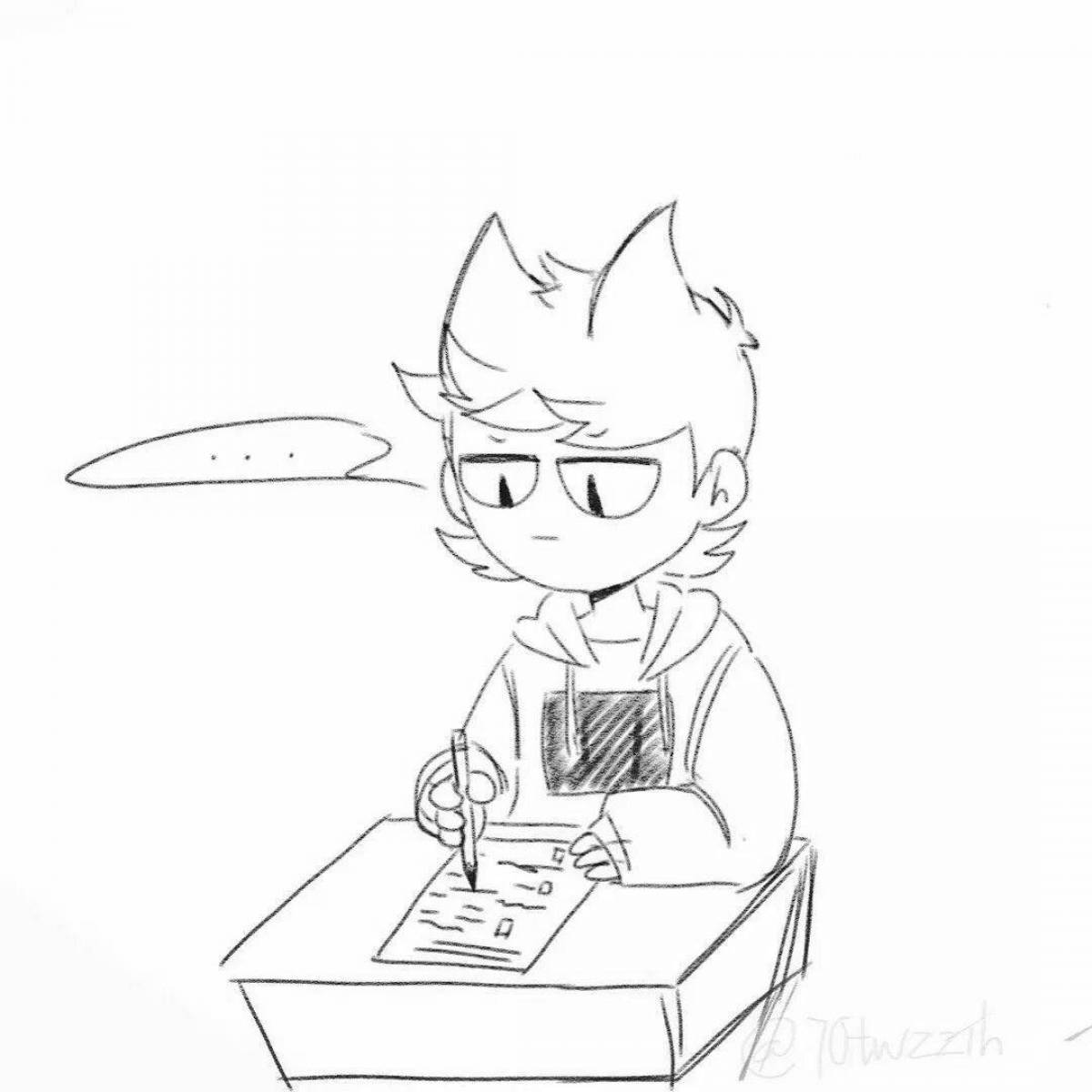 Невероятная раскраска eddsworld