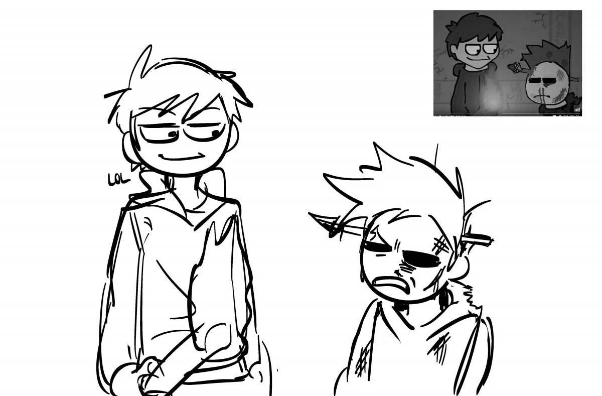 Photo Excellent eddsworld coloring book