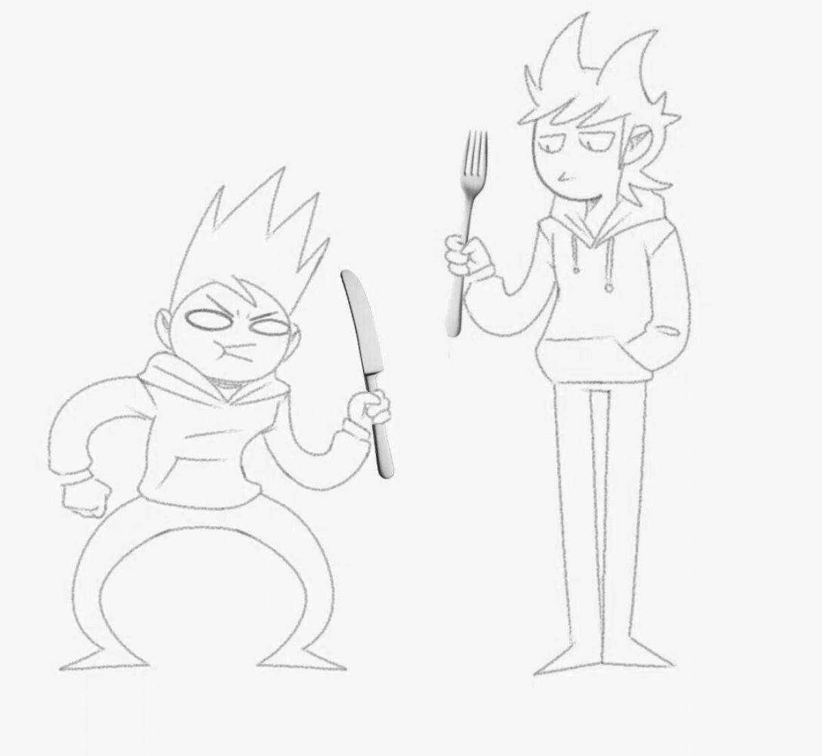 Photo Delightful eddsworld coloring book