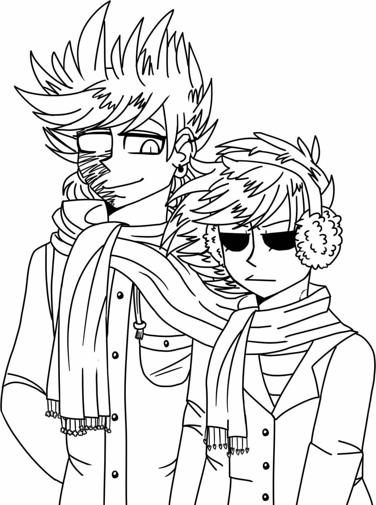 Eddsworld witty coloring book