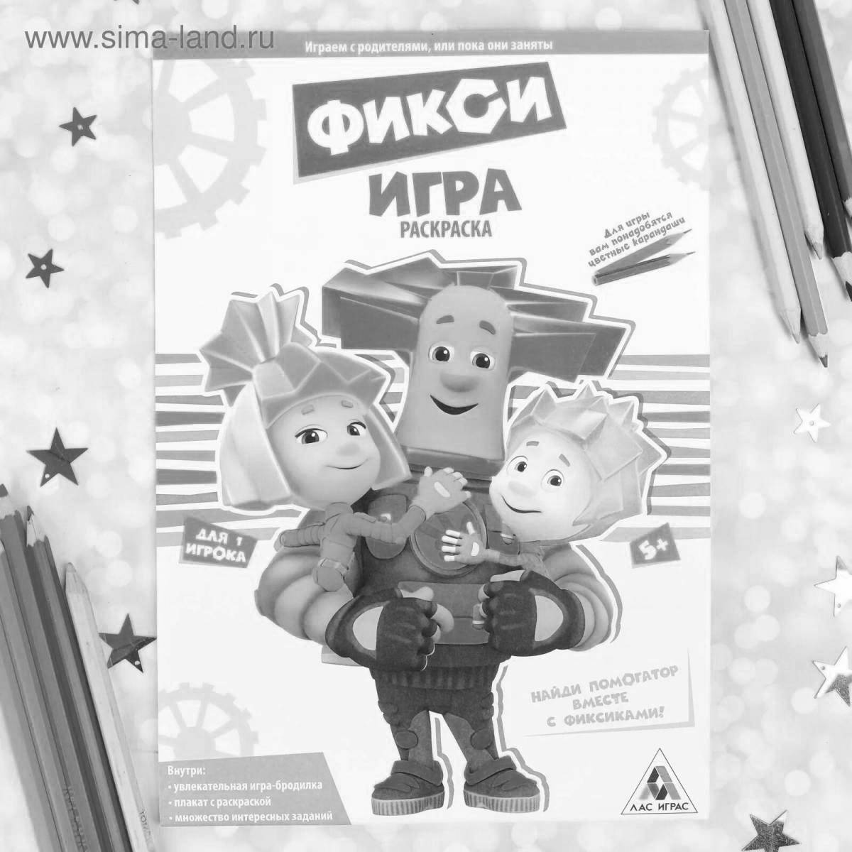 Color-thrilled coloring page helper