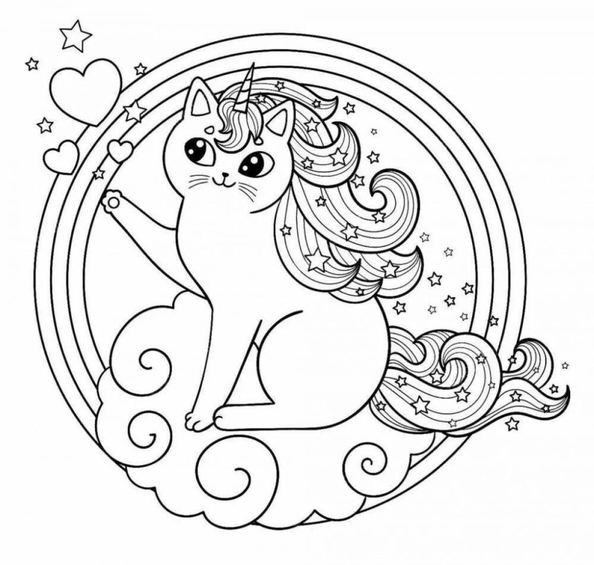 Unicorn cat #2