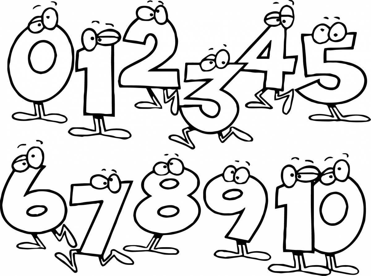 Bright Kazakh coloring