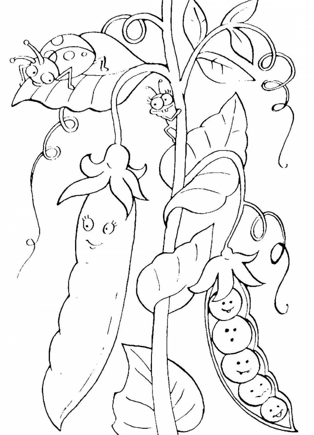 Joyful coloring with polka dots