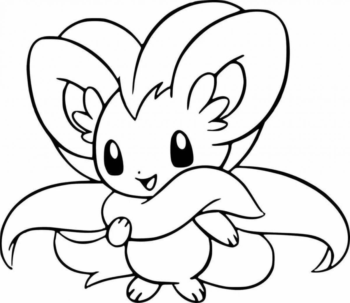 Incredible All Pokemon Coloring Page