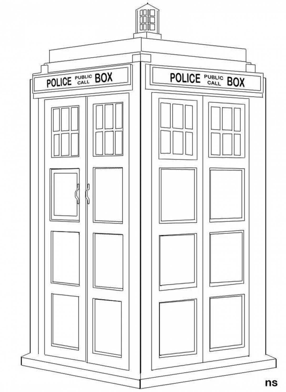Jolly doctor who coloring book