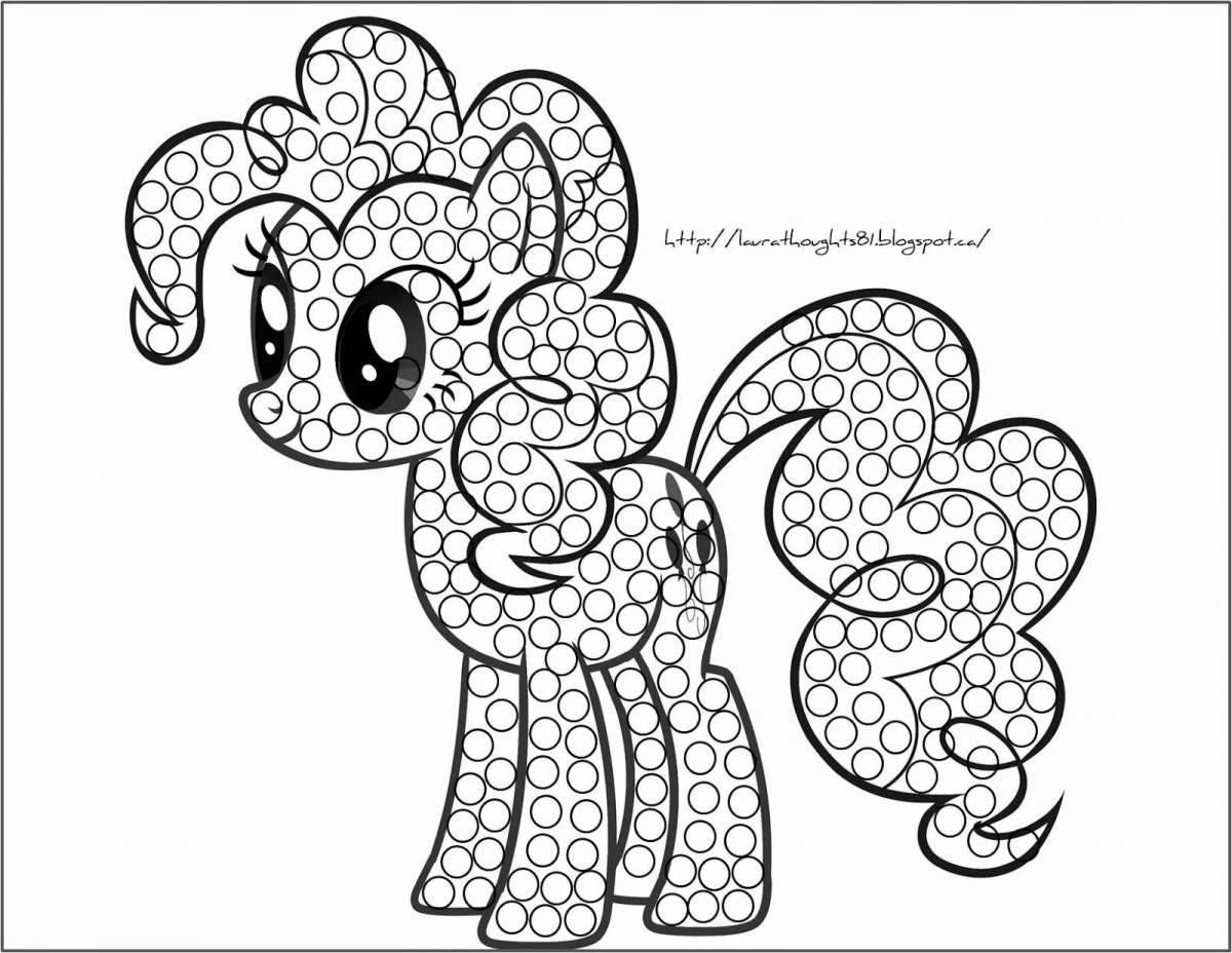 Coloring page adorable cotton buds