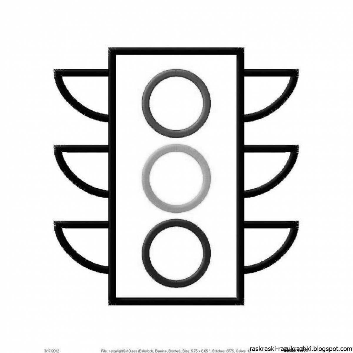 Exciting traffic light pattern