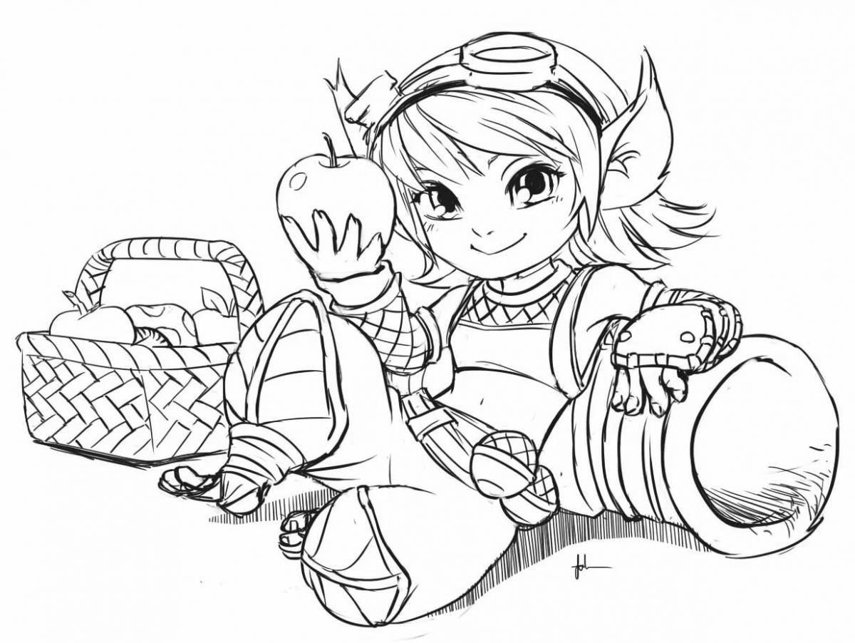 Fun coloring mobile legends