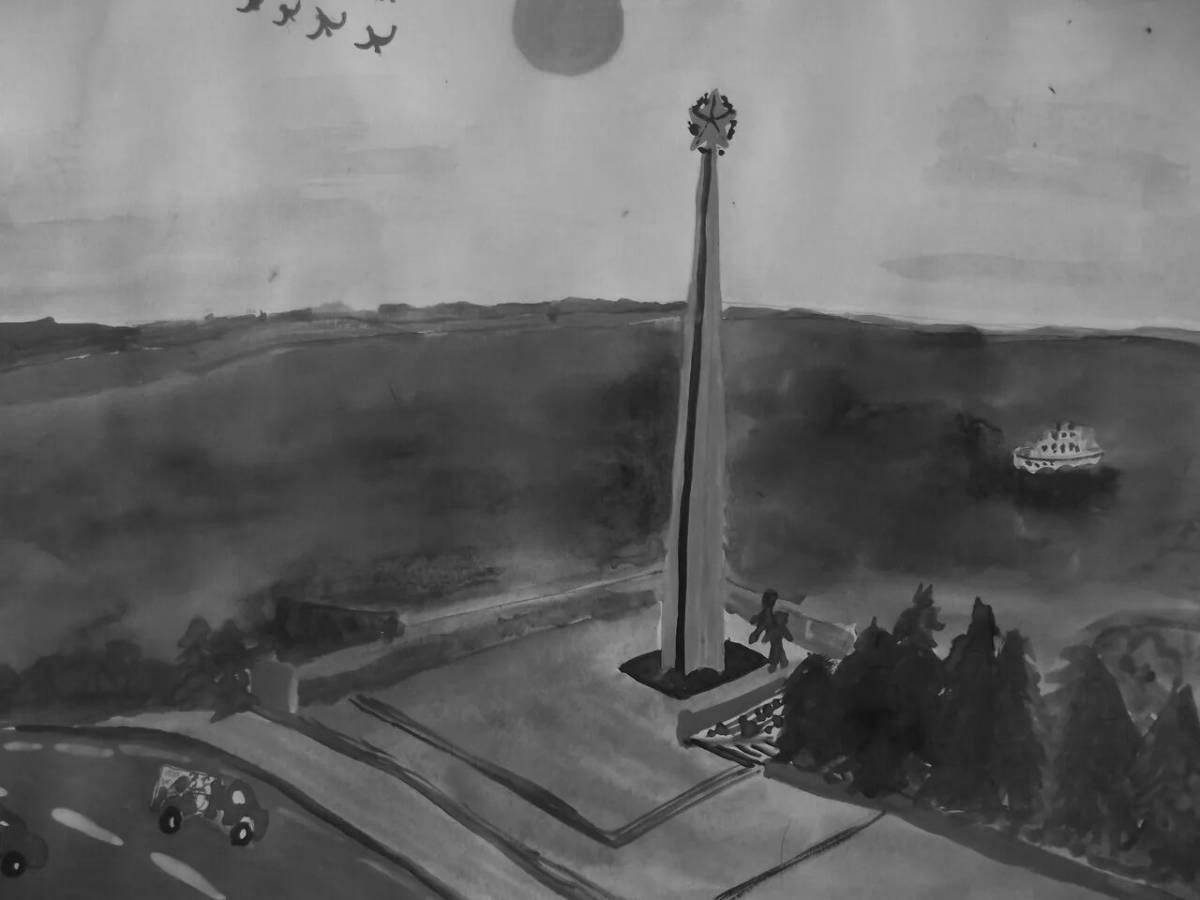 Dazzling coloring of the sights of Ulyanovsk