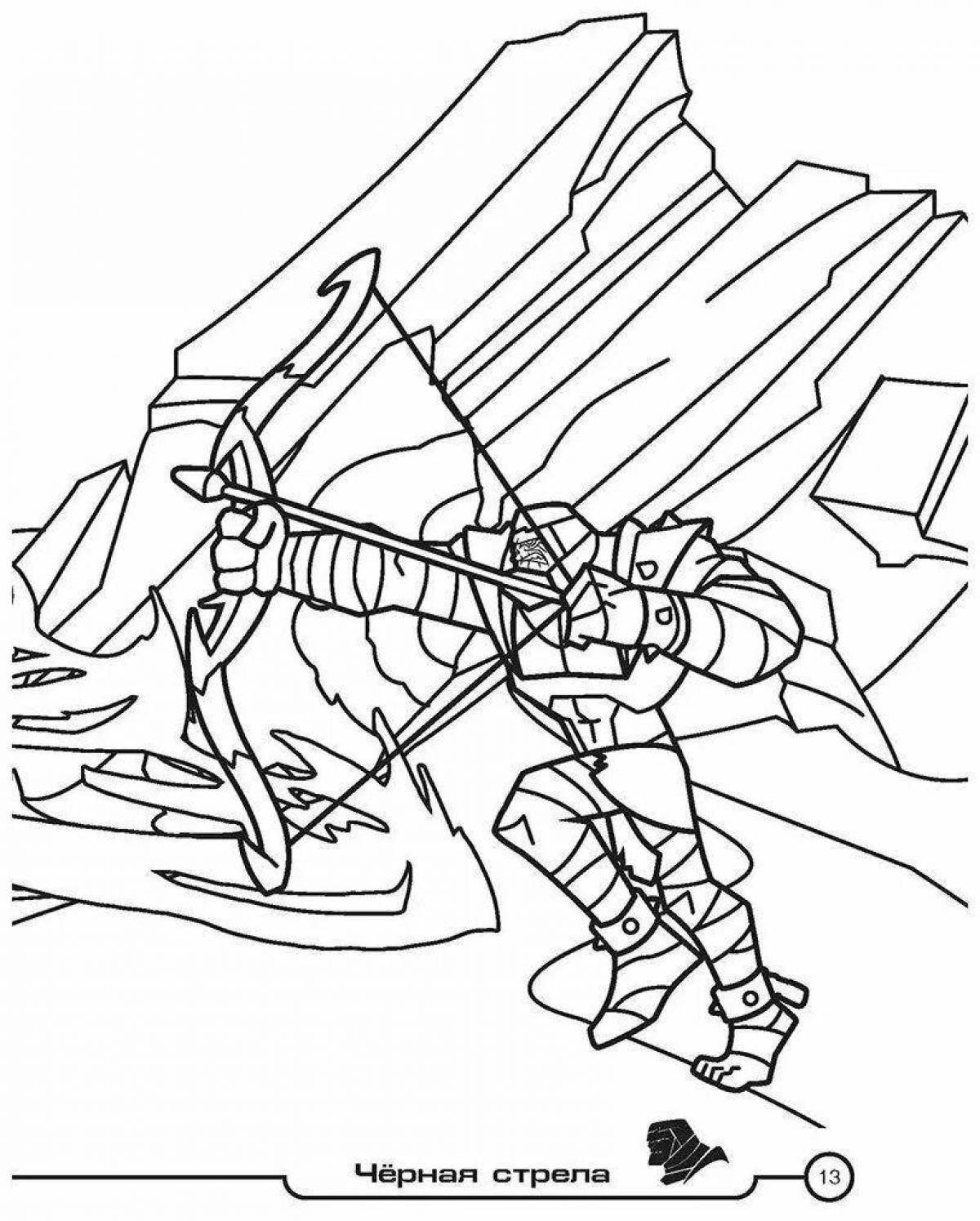 Sublime coloring page of egyptus