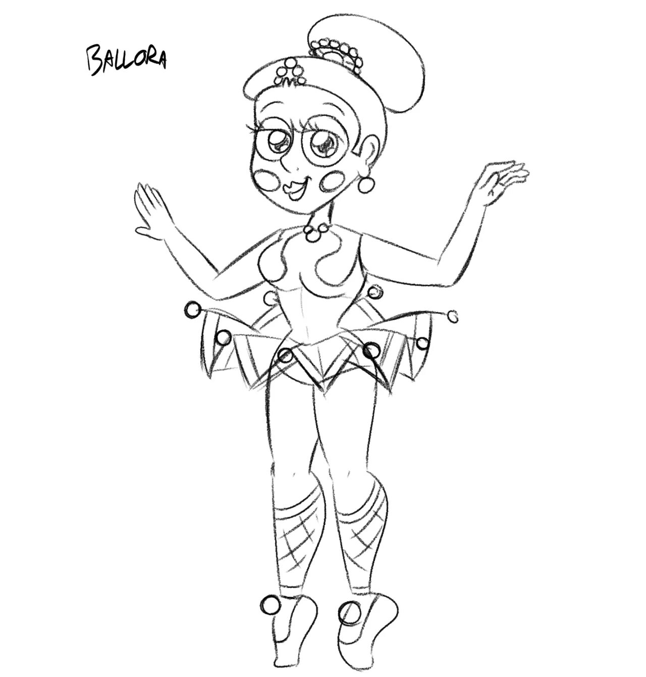 Live circus baby coloring book