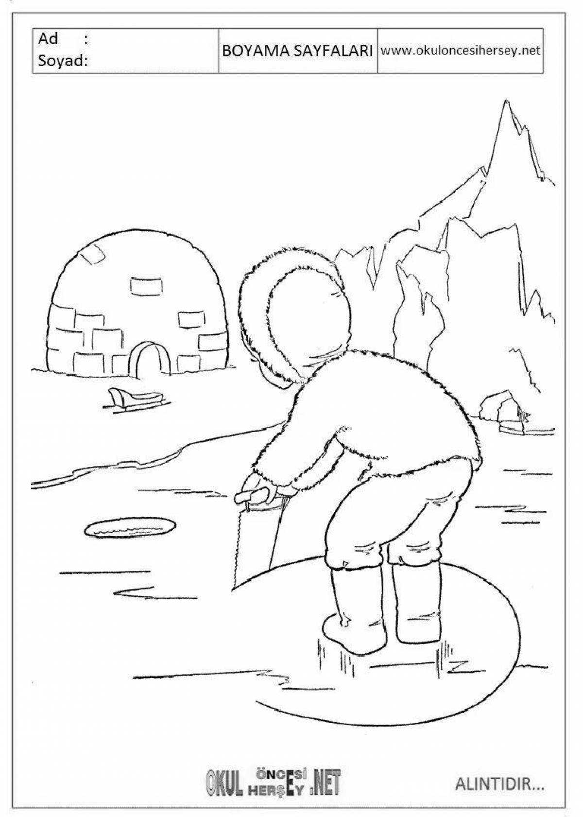 Provocative Caution Coloring Page