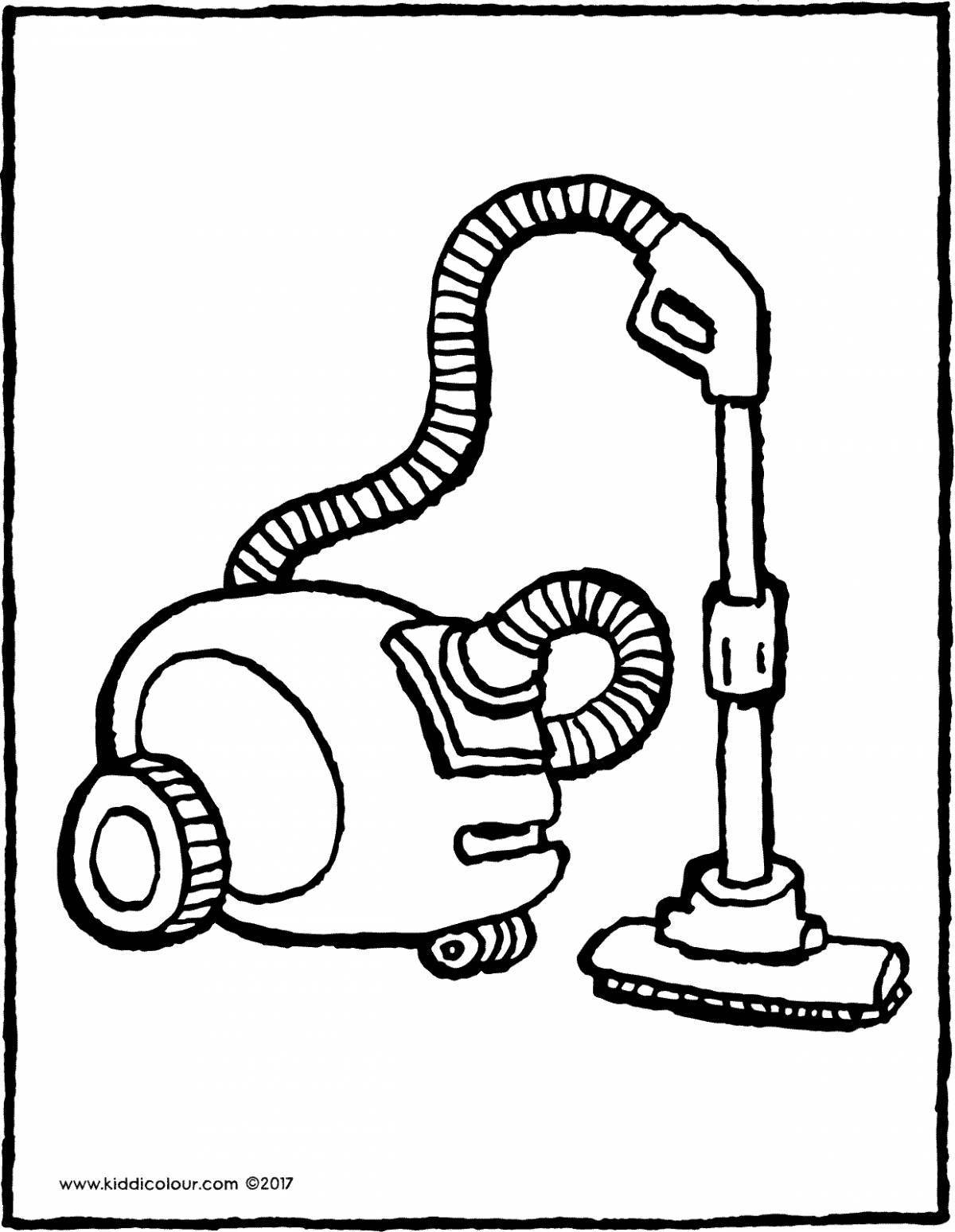 Coloring page fascinating electrical devices