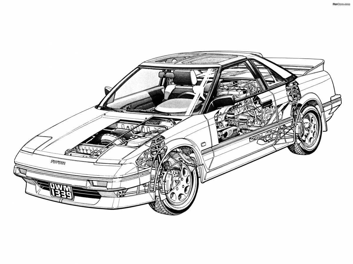 Безупречная toyota ae86