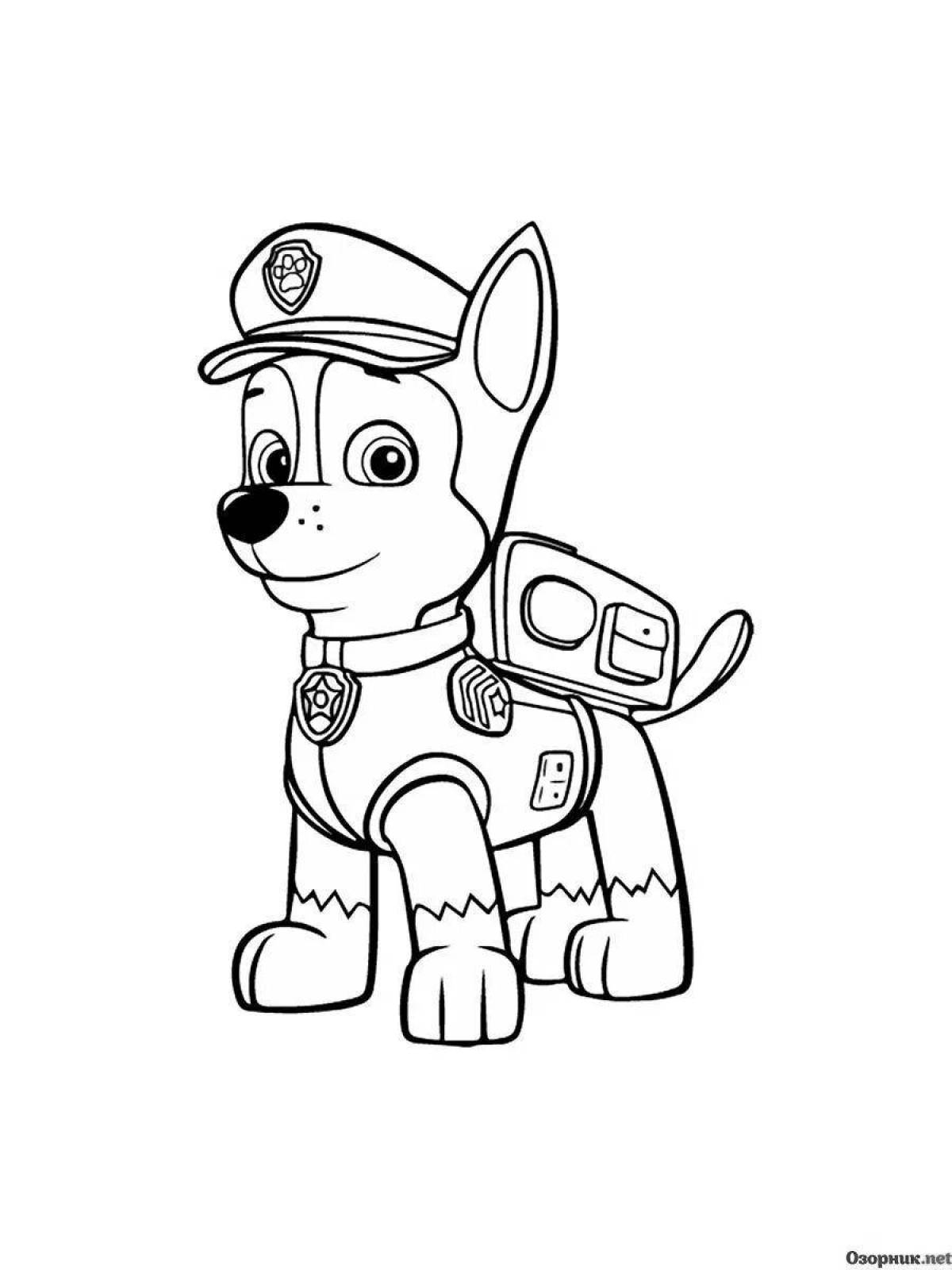 Fast racing car coloring page