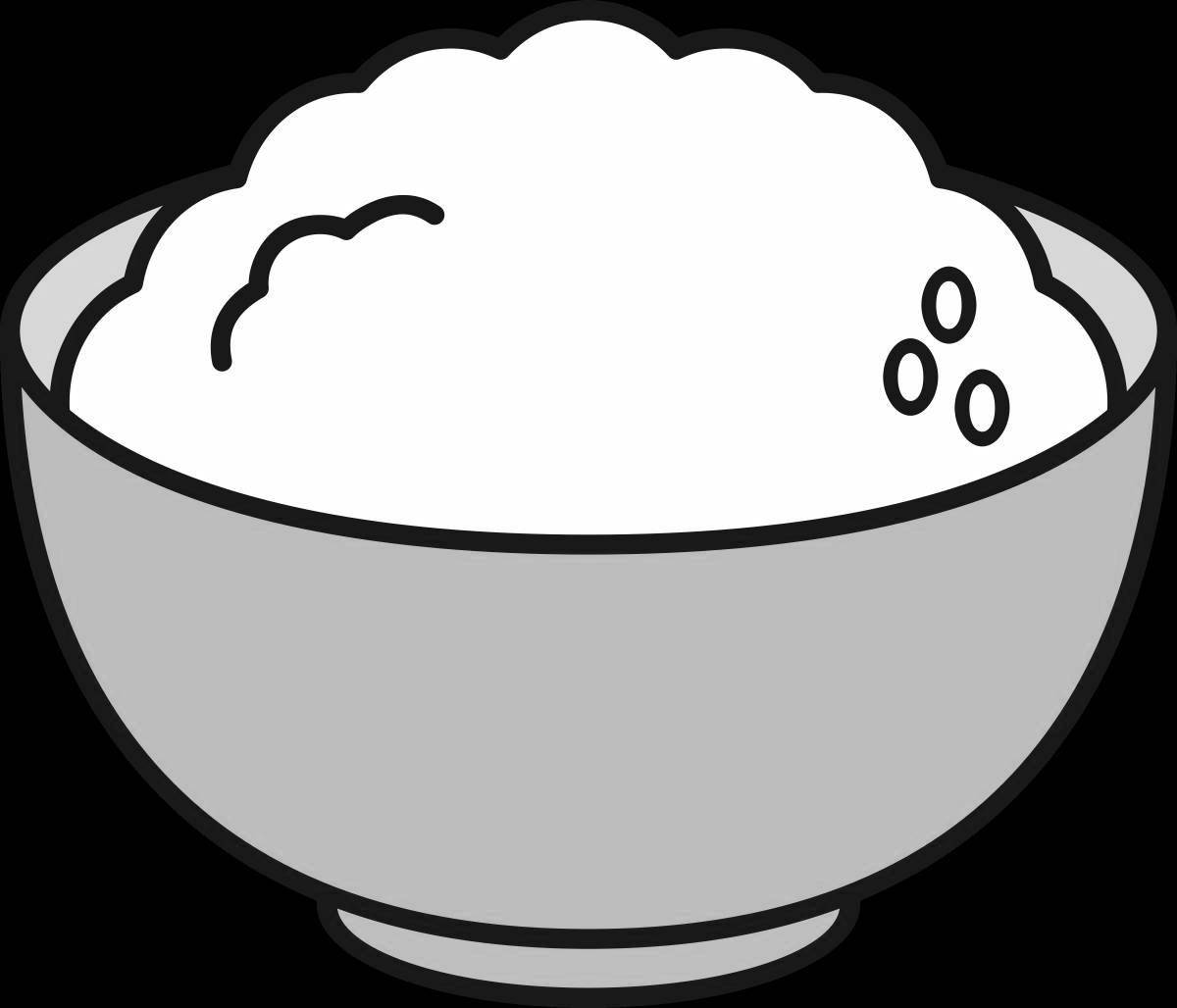 A rich pot of porridge