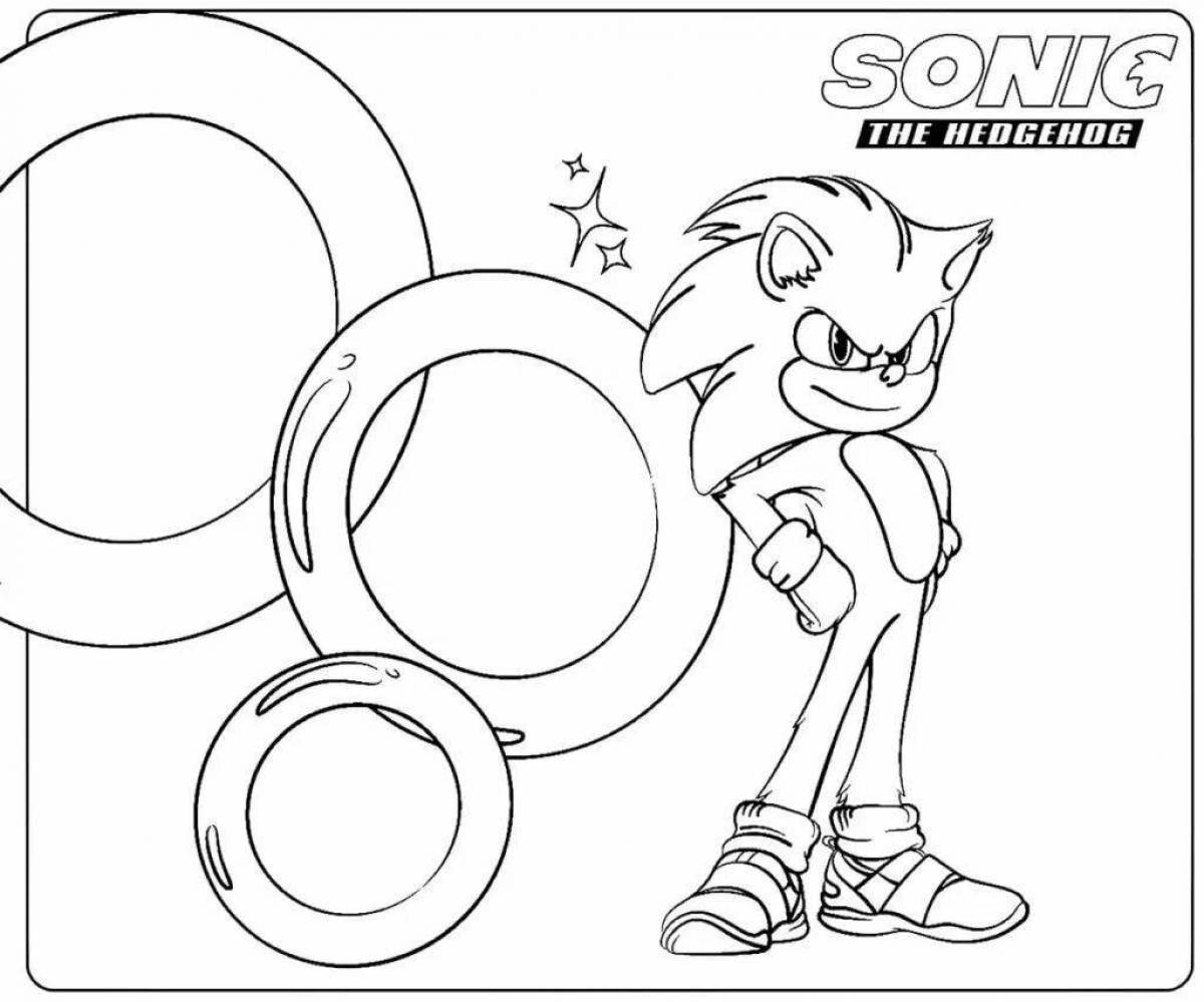 Great coloring sonic theos