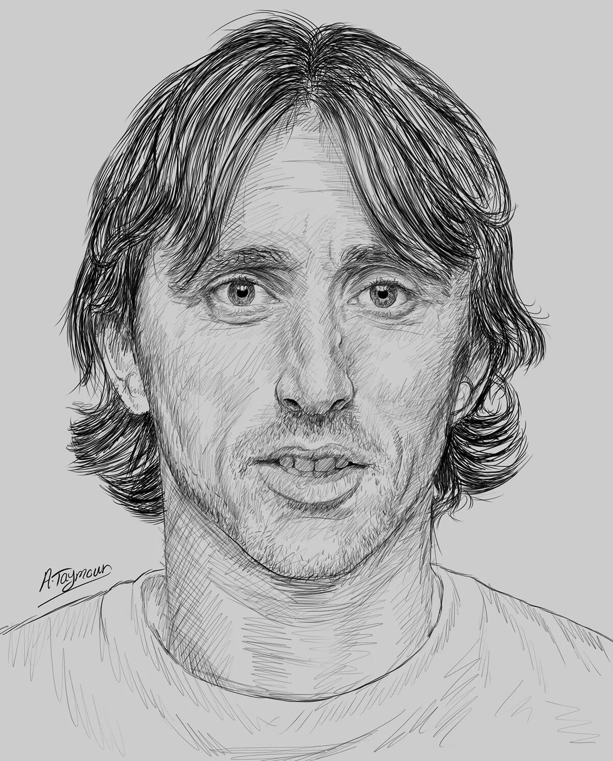 Coloring luka modric