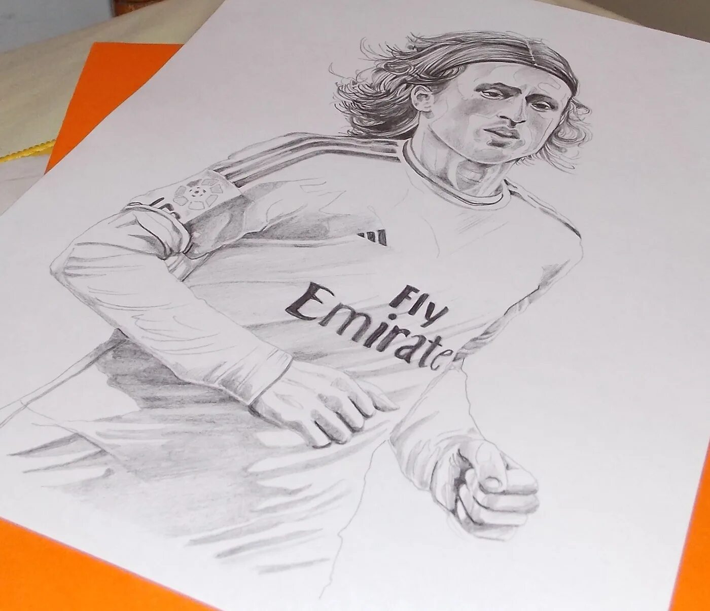 Fabulous Luka Modric coloring book