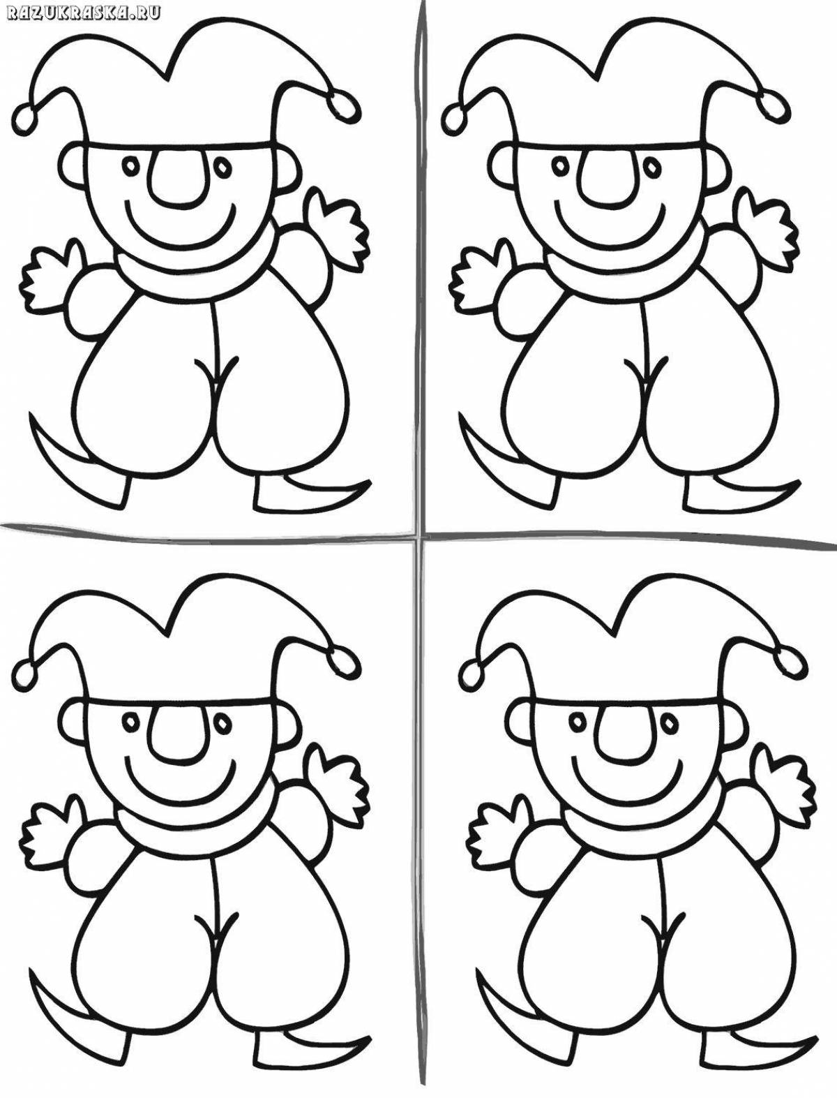 Charming parsley coloring page