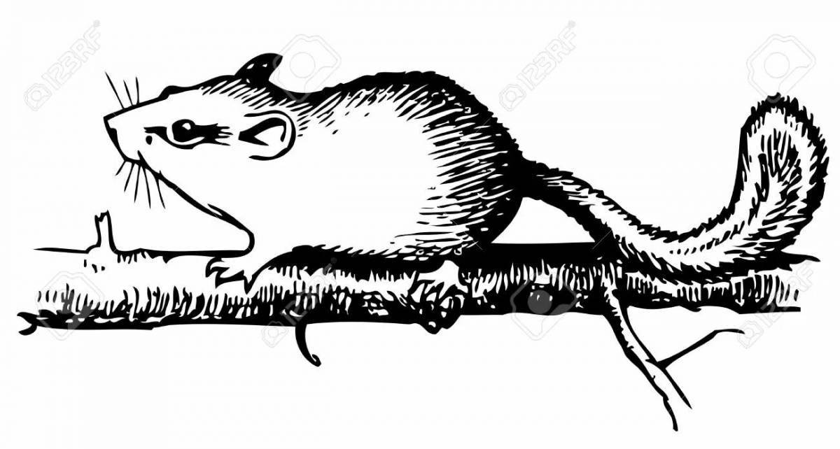 Photo Awesome Sony forest coloring page