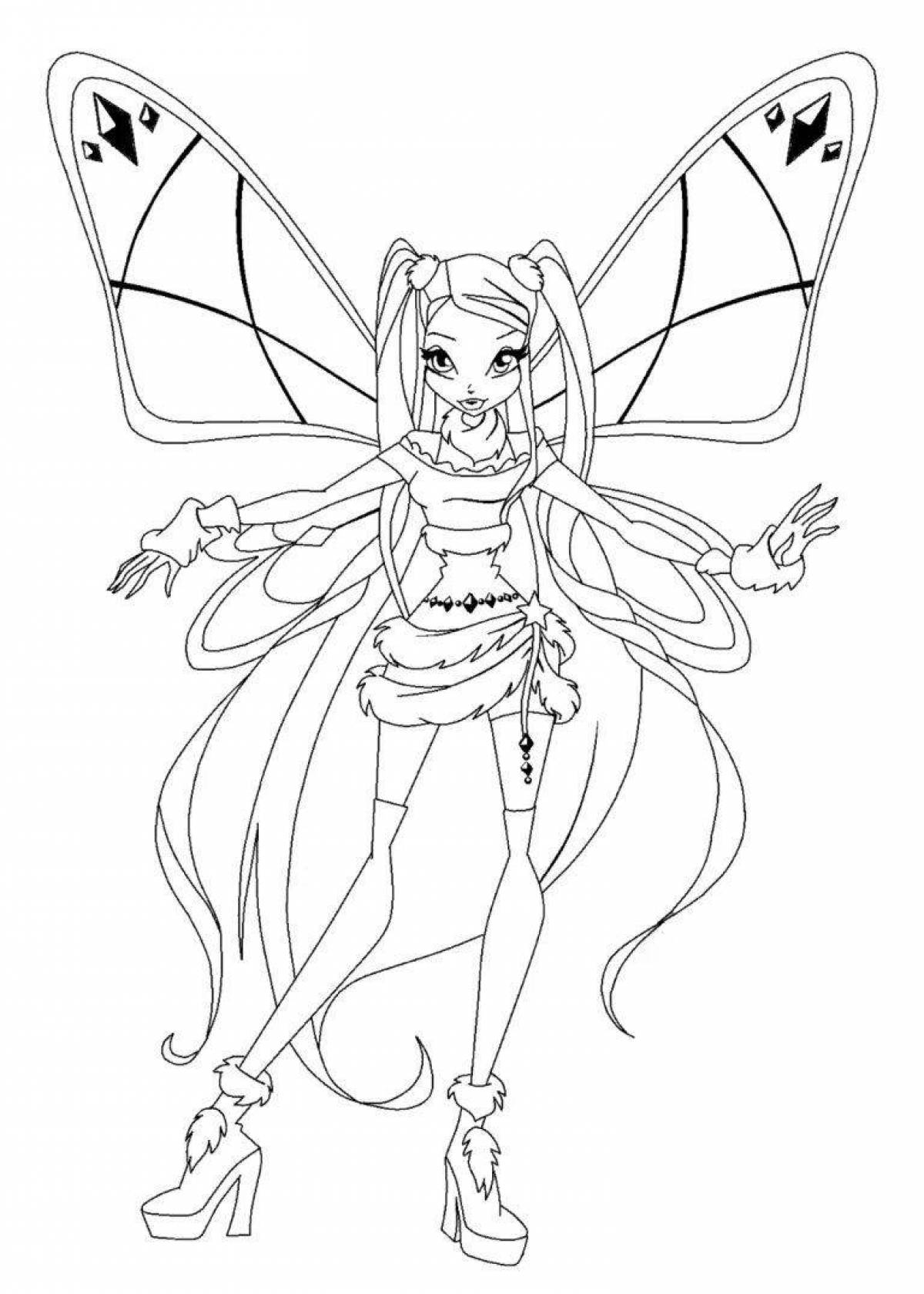 Photo Believix stella shining coloring book