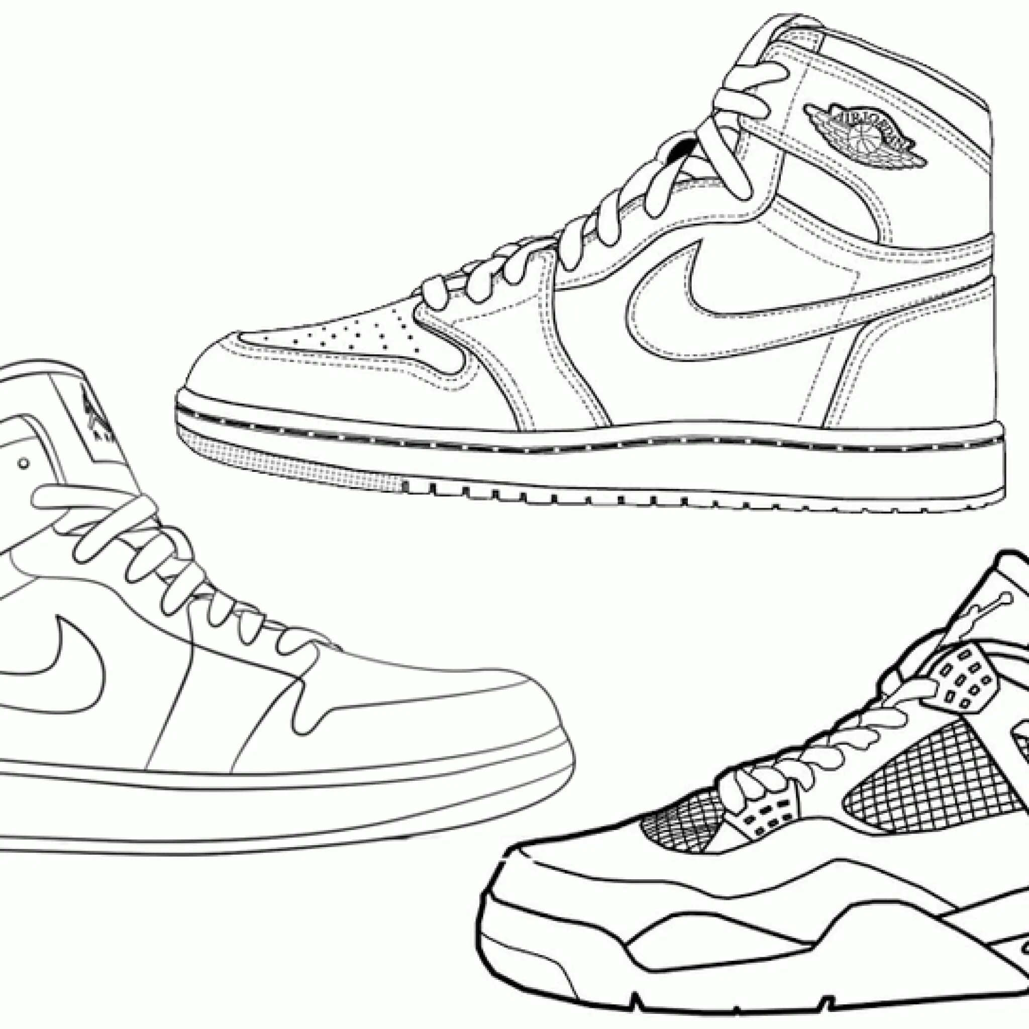 Exciting Jordans 1 coloring book